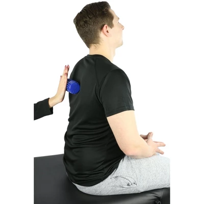 CanDo Massage Roll, 6.5x16 Cm, Blue - Pair