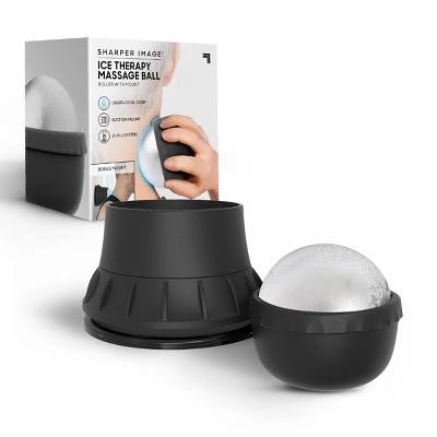 Sharper Image Ice Therapy Massage Ball With Wall Mount