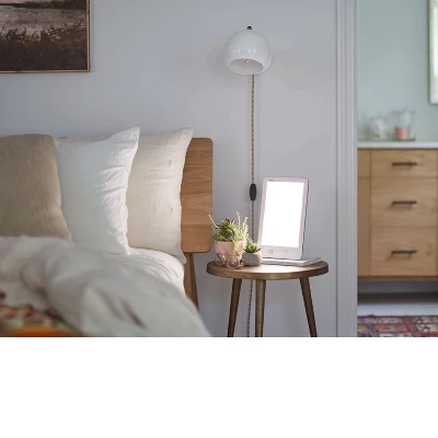 HappyLight Touch UV-Free LED Therapy Lamp 10,000 Lux White - Verilux - Image 2