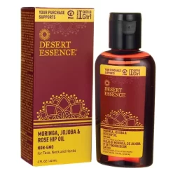 Desert Essence Moringa, Jojoba & Rose Hip Oil
