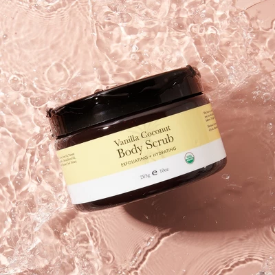 Beauty By Earth Organic Body Scrub - Vanilla Coconut, 10 Oz. - Image 10