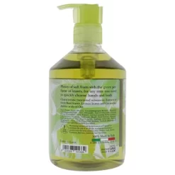 Leaves Fresh Foam Hand And Body Cleanser By LErbolario For Unisex - 16.9 Oz Body Wash