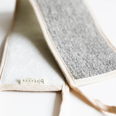 Beauty By Earth Exfoliating Loofah Sponge Body Scrubber Pack Of 2 Natural Loofah Sponges - Image 2